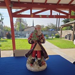 FITZ And FLOYD 19".5 INCH SANTA FIGURINE