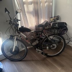 Eletric Bike And Gas