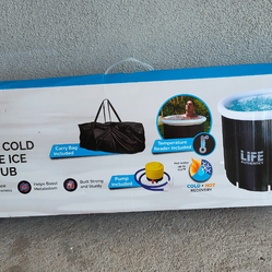 Life Authentics Ice Bath Cold Plunge Tub