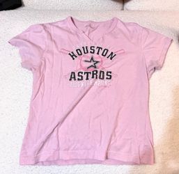 Houston Astros 2005 NL Champions Pink T-Shirt