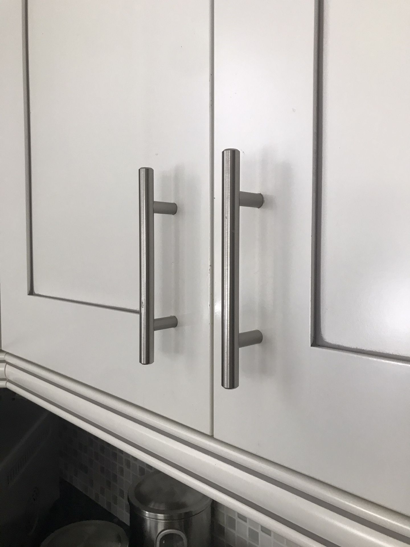 32 kitchen cupboard pulls - stainless steel