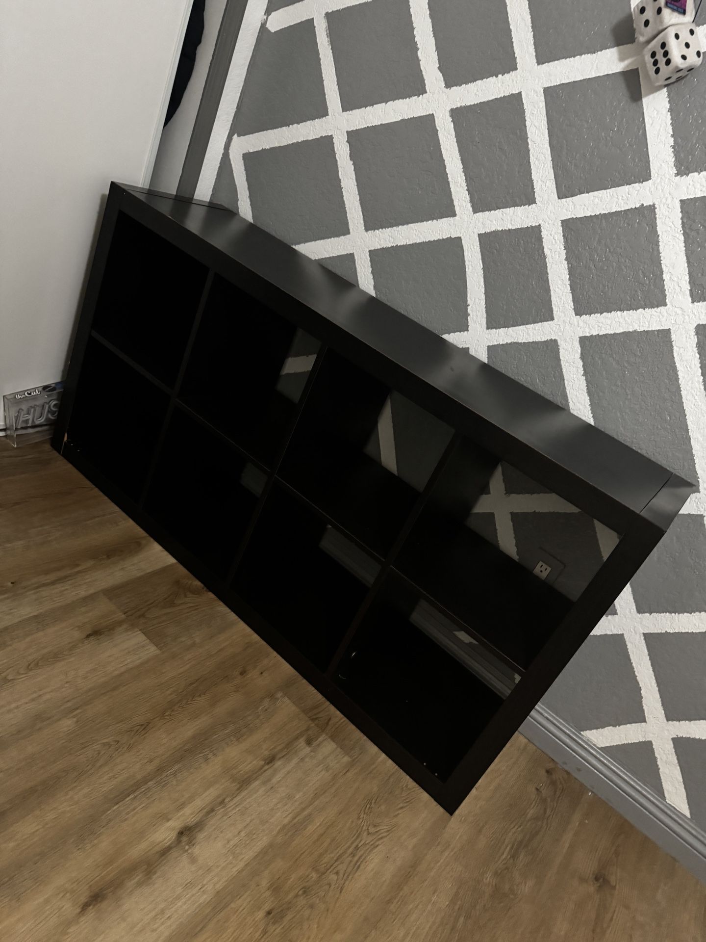 Wooden Shoe Rack In Black