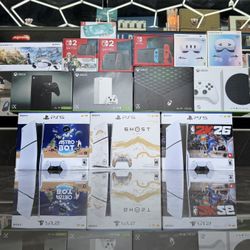 PlayStation 5, Nintendo Switch, Xbox Series S & X, And Much More ((Take It Home In Payments/ llévatelo a casa en pagos) 
