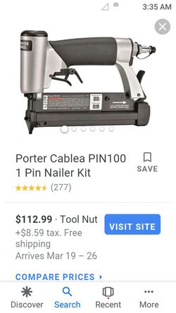 Used Porter Cable nail gun