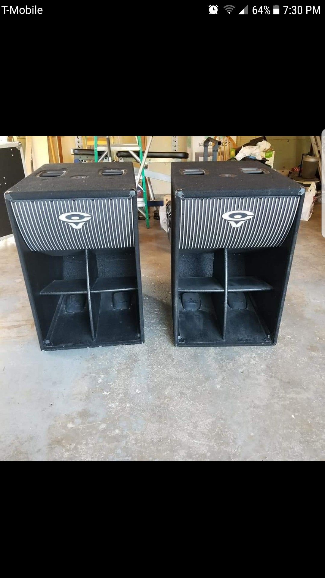 dj speakers & amp cables 1500