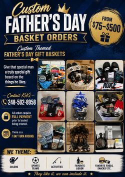Custom Father’s Day Gift Baskets