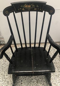 Antique Toddler Rocking Chair