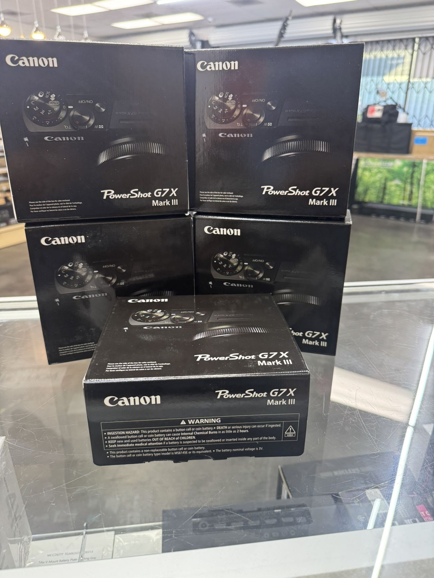 Powershot Canon G7x iii Camera New 