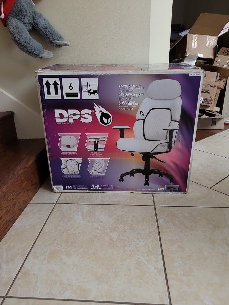 Dps Gaming Chair, Office Chair, Adjustable Headrest 
