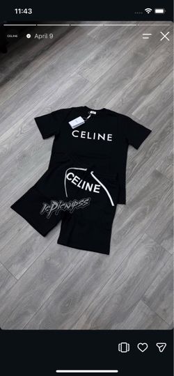 CELINE T-SHIRTS, SHORTS & SWEATSHIRTS