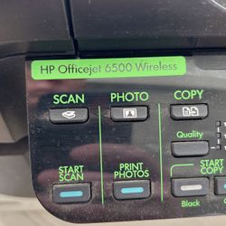 HP OfficeJet, 6500 wireless… For parts