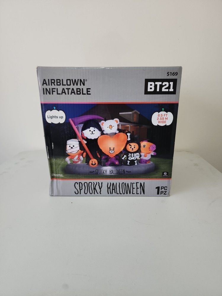 BT21 8.5ft Halloween Inflatable