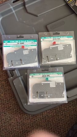 Circuit breakers 20 Amp And 30 Amp