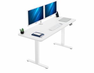 VIVO White 60 x 24 in Standing Desk