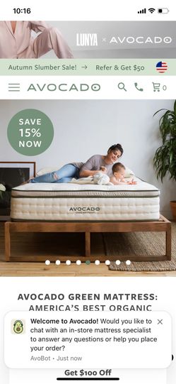 Brand New King Avocado Mattress 
