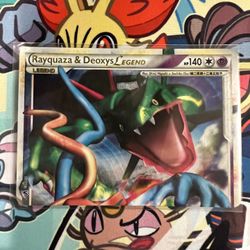 Pokemon Rayquaza And Deoxys Legends Top Only