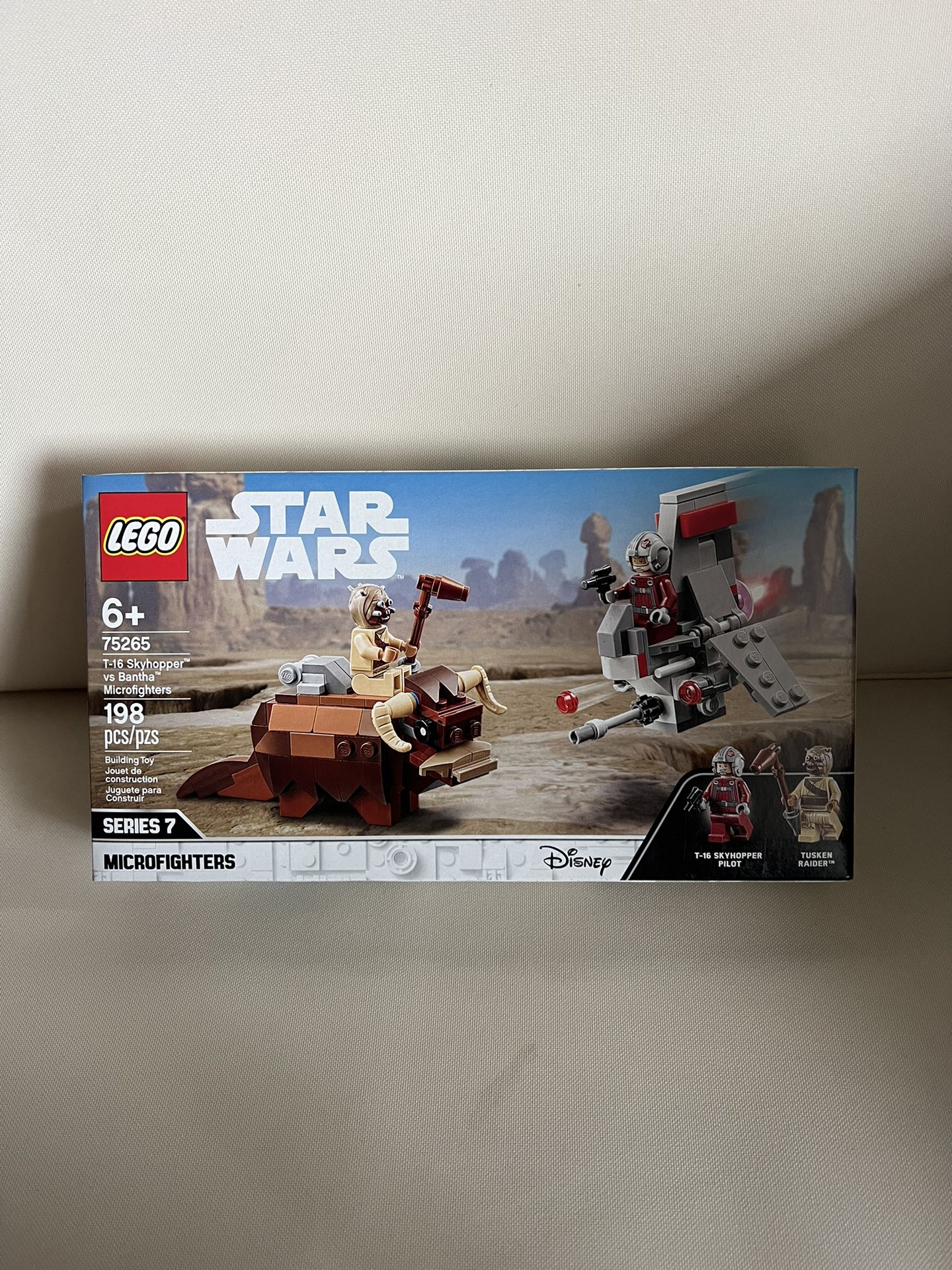 Star Wars Lego 75265 T-16 Skyhopper Vs Bantha 