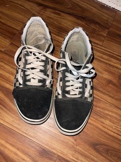 Vans Old Skool Checkerboard Low-Top Sneakers