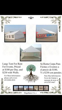 Tent, Carpa