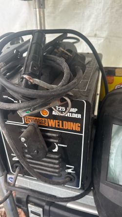 Chicago Electric Welding 225 Amp Arc Welder (Harbor Freight brand) + Auto-Darkening Welding Helmet