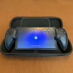 Sony PlayStation Portal Black for PS5 with case, screen protector and hard case. Excellent condition!