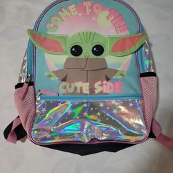 Kids Baby Yoda Backpack. 