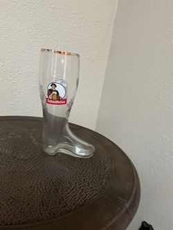 Schultheiss Glass Beer Boot