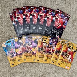 One Piece Card Game Booster Packs OP-16 & OP-17