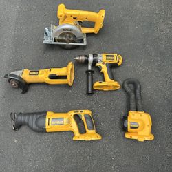 Dewalt 18 Volt Tools