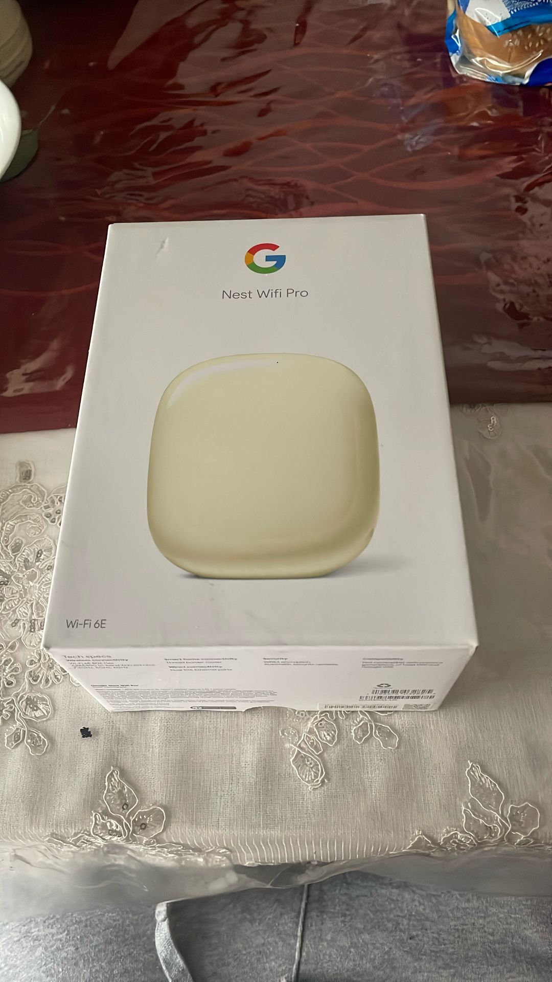 Google Nest Wi-Fi Pro