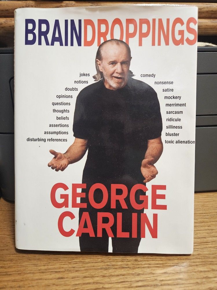 George Carlin Hardback Book