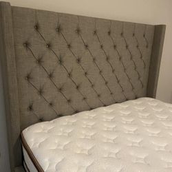 King size 72” TALL Macys Bed