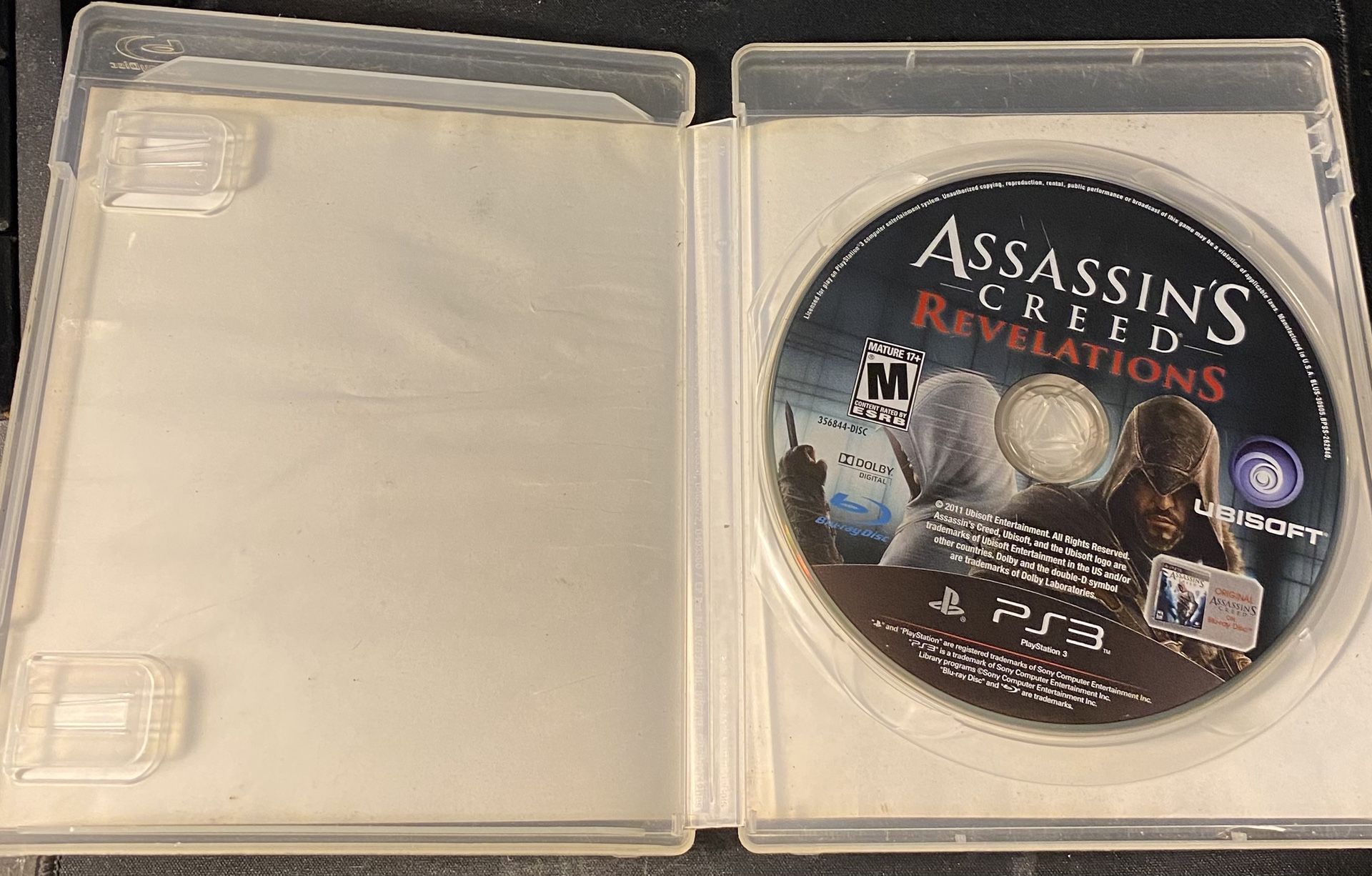 Assassin’s Creed: Revelations - PS3 - Disc & Case in Excellent Condition
