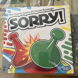 Sorry Board game - $5