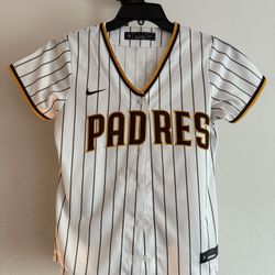 Authentic San Diego Padres Jersey – Size S - Includes Free Baseball!!!