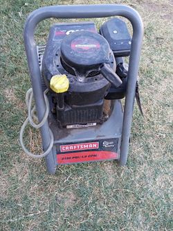 Craftsman pressure washer works good no offers no trade 75th Ave Indian School as is as you see it serious buyers only please