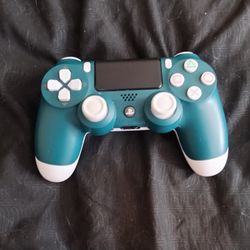 Green PS4 Controller 