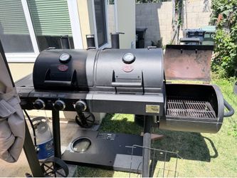 Char-Griller Texas style 4-1 grill and smoker