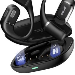 Open Ear Headphones,Over Ear Earbuds with Ergonomic Earhook,