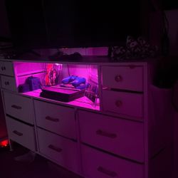 White Dresser With Drawers