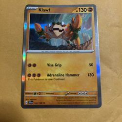 klawf pokemon card full art Amazon.com: Pokemon - Klawf 217/198 - Scarlet & Violet - Illustrator Rare