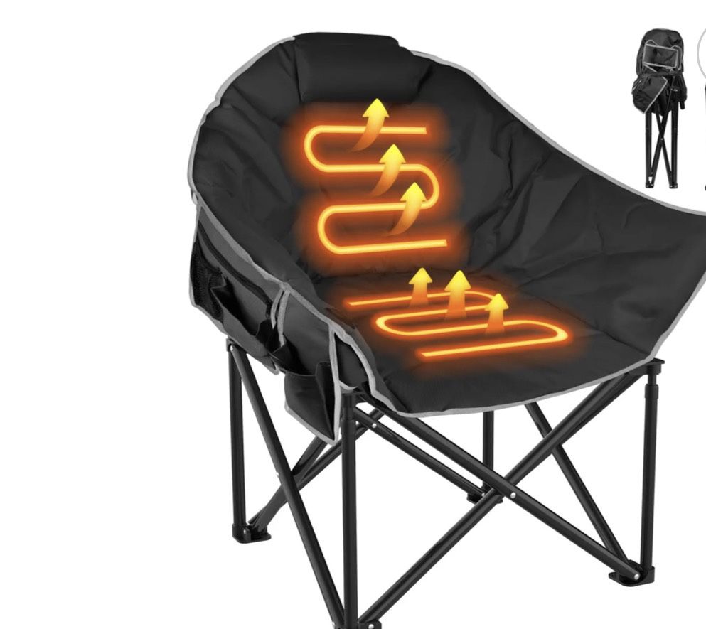 Heated Camping Chair New