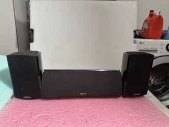 Definitive Technology ProMonitor 600 Speakers Pair and ProCenter 600 Speaker 