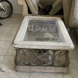 Wrought iron table