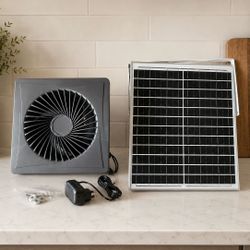 25 watt Solar Power Fan with Solar panel
