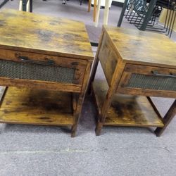 Beautiful Mini Wooden Nightstand 