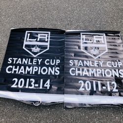 LA KINGS 2011-2012  2013-2024 NHL Stanley Cup Final Championship Banners 