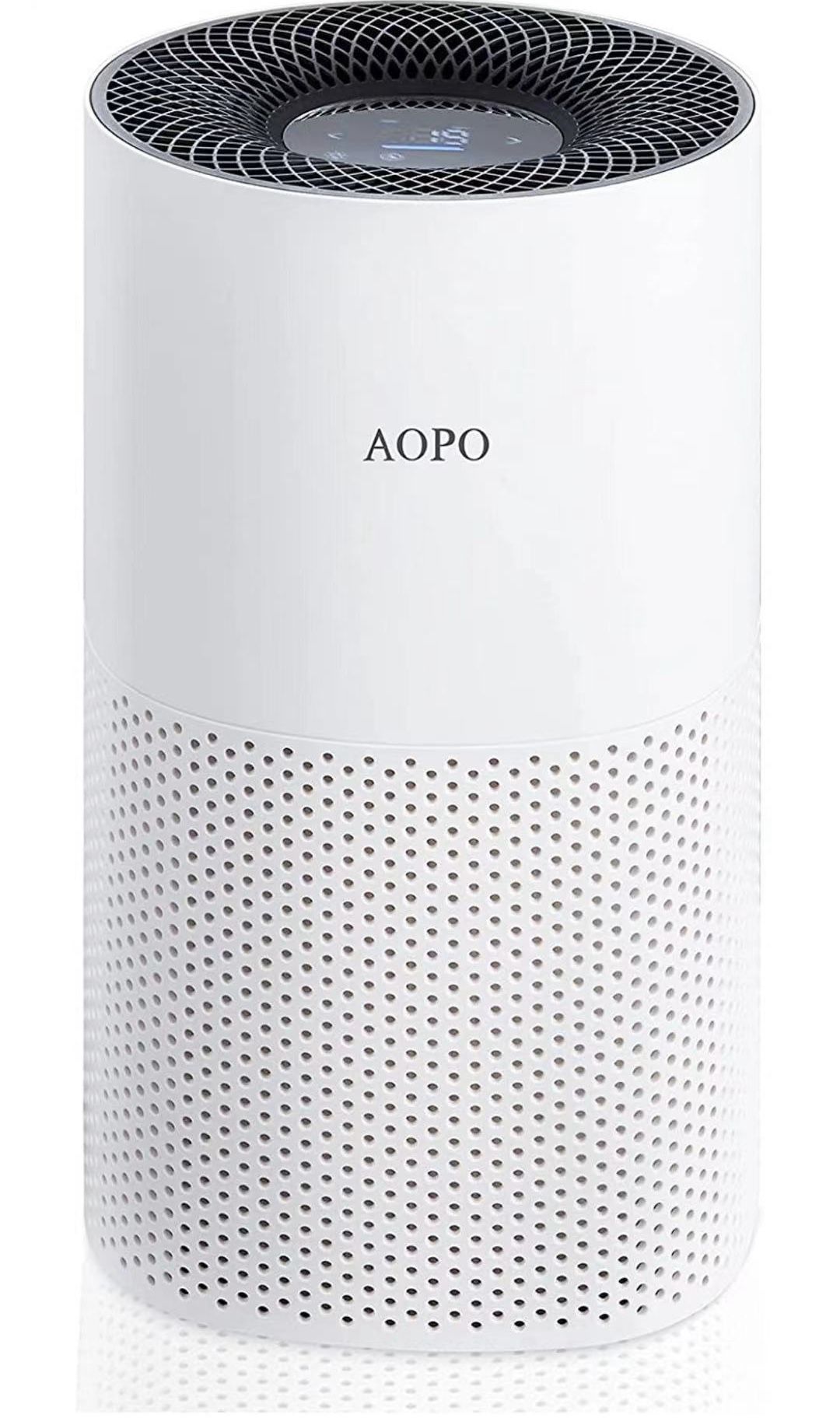 Air Purifiers | AOPO Air Purifier 1200 Sq Ft Large Room, 22dB Ultra Quiet for Bedroom, H13 HEPA Air Filter Cleaner, Office