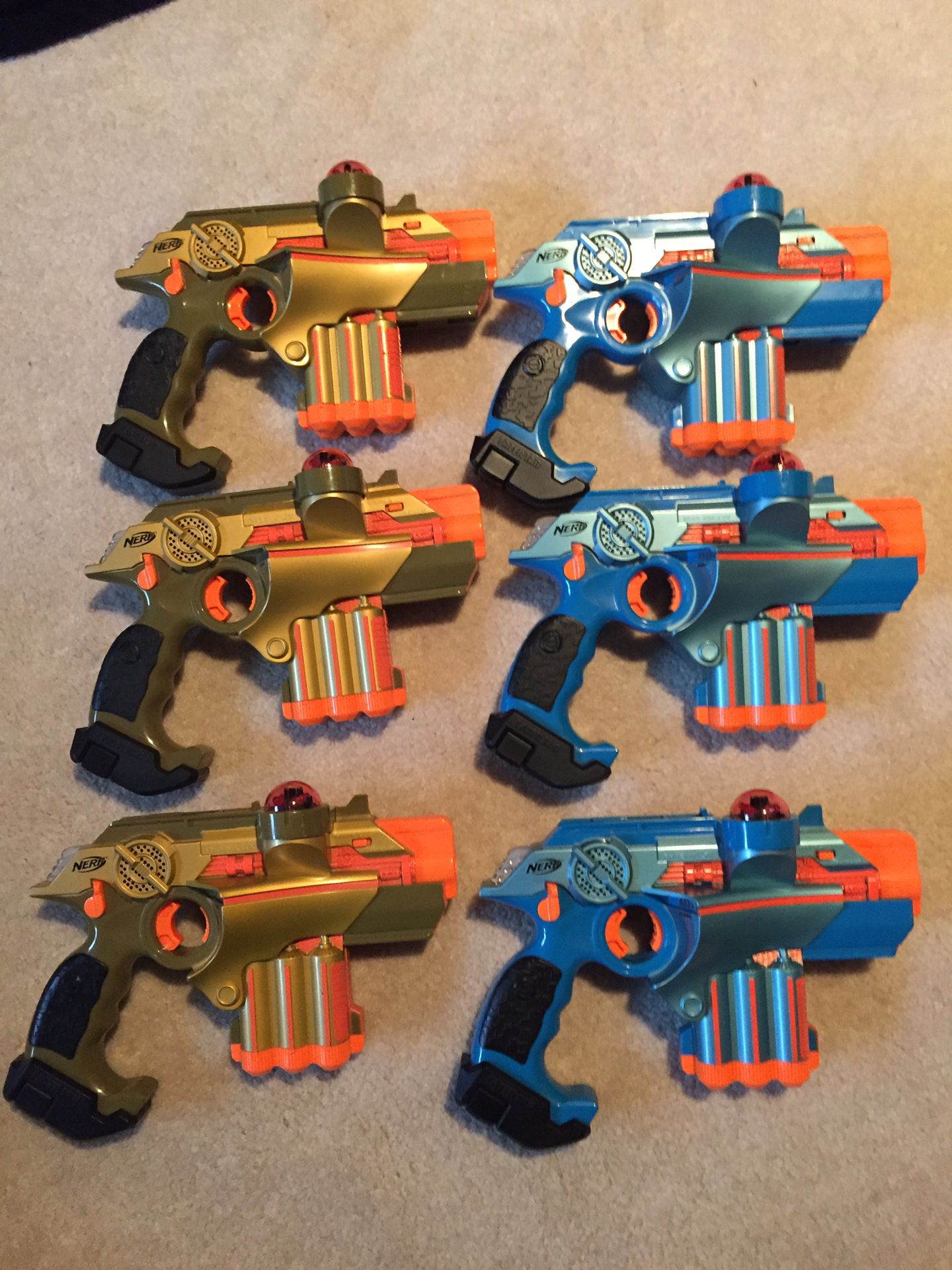 Nerf Phoenix LTX Laser Tag guns