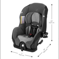 Evenflo Tribute LX 2-in-1 Convertible Car Seat – Lightweight & Travel-Friendly